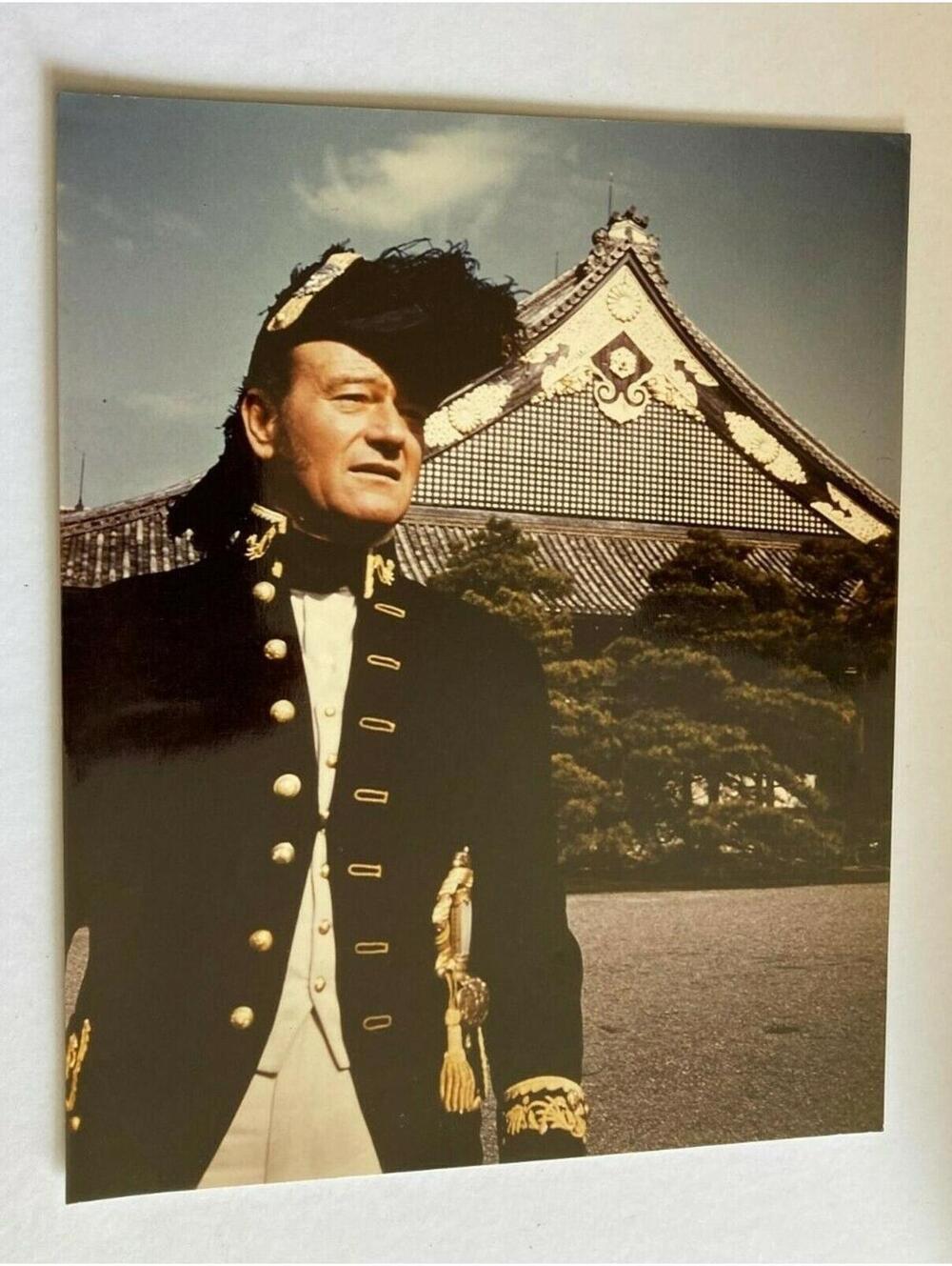 John Wayne Photo John Wayne In Dress Uniform Photo Movie Star Photo Reprint
